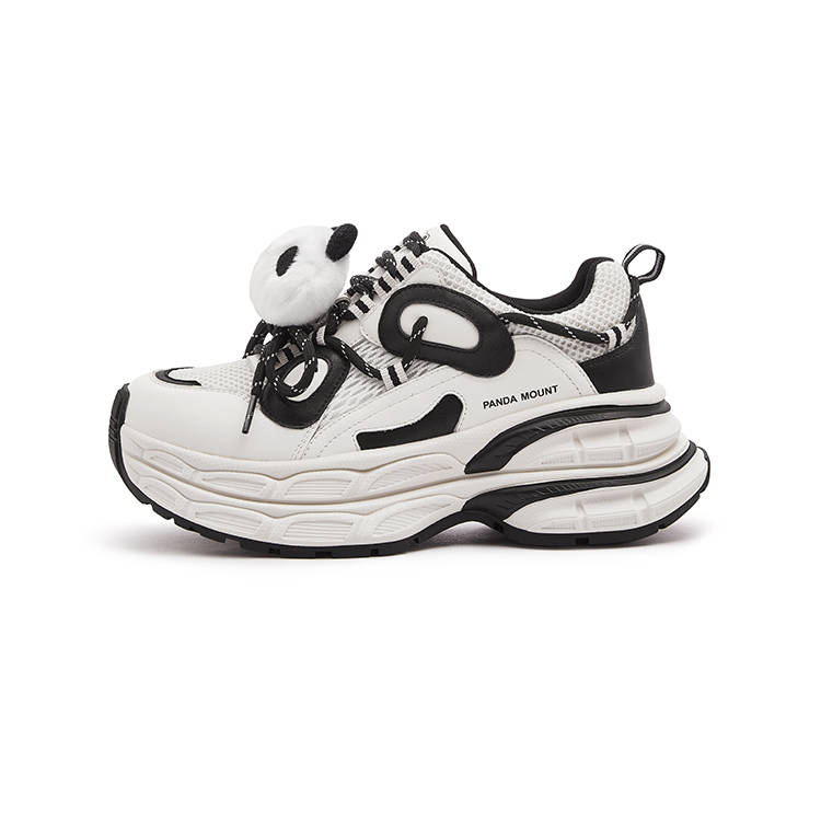 CAMEL Slip Resistant And Breathable Height Increasing Low top Chunky Sneakers Women's