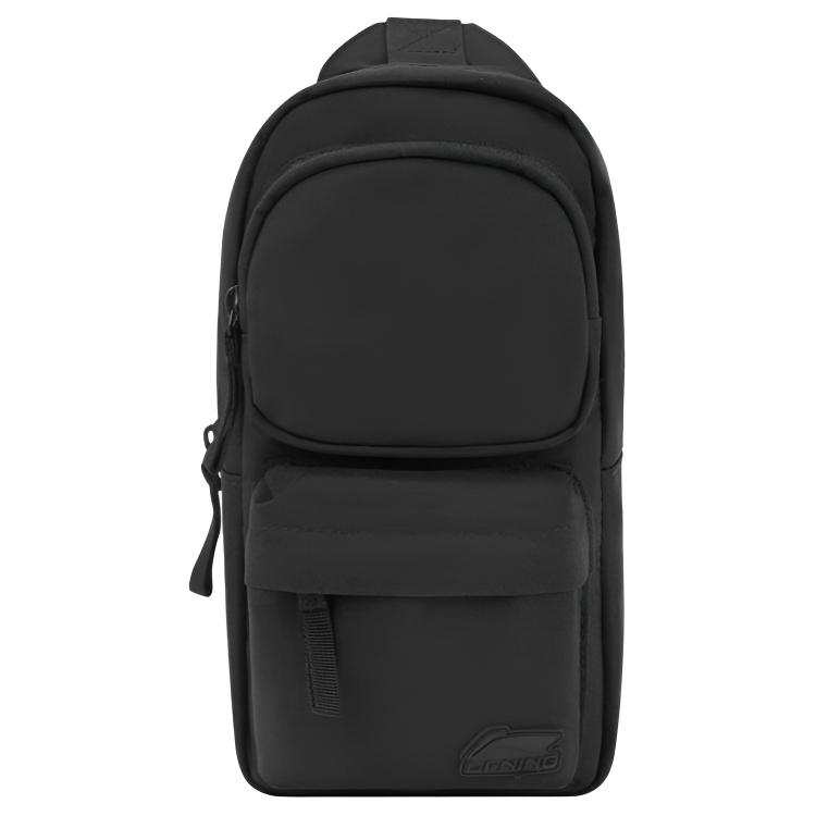 Li-Ning Li Ning Polyester Sling Bag Unisex Black