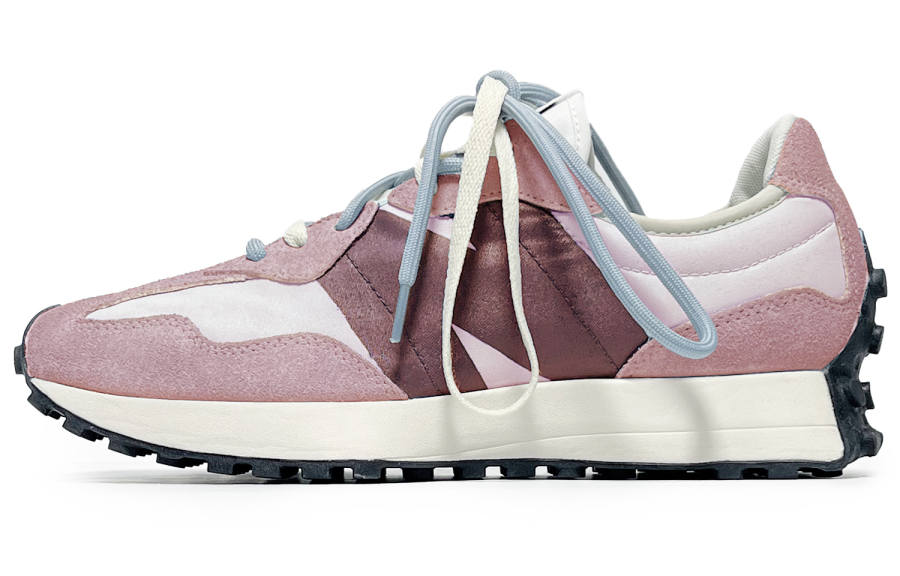 New Balance New Balance NB 327 Textile, Synthetic Leather Abrasion Resistant Abrasion Resistant Low top Running Shoes Unisex Pink