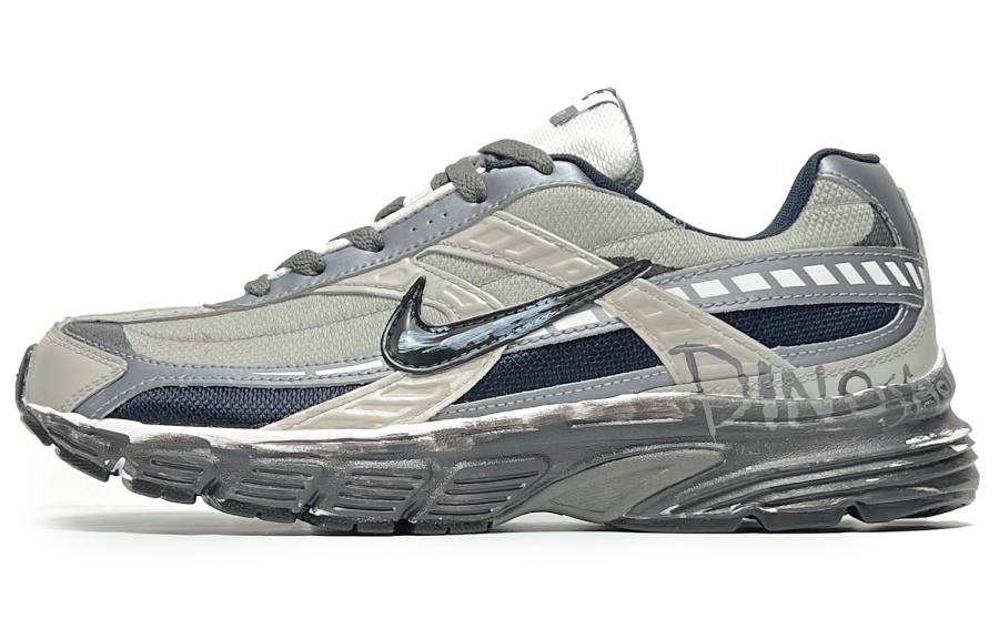 Nike Nike Initiator Textile, Synthetic Leather Abrasion Resistant Low top Casual City Commuting Running Shoes Men's Gray