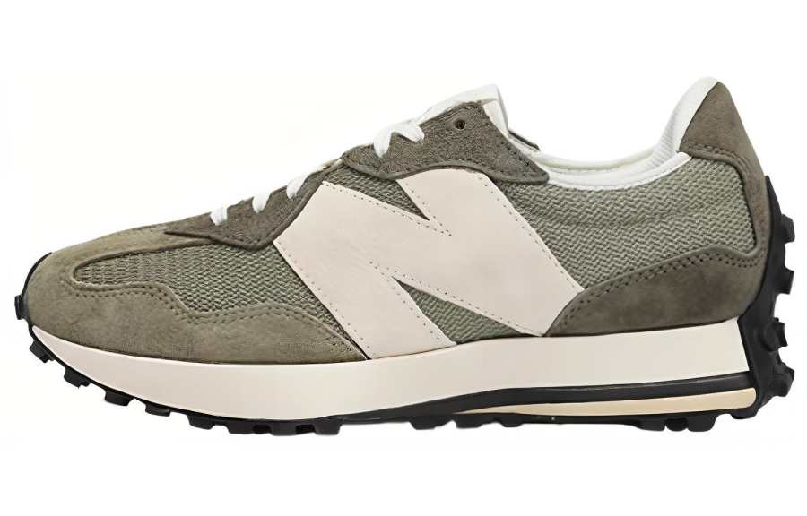 New Balance New Balance NB 327 Abrasion Resistant Lightweight Wear resistant And Lightweight Low top Running Shoes Unisex Green