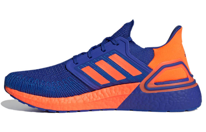 Adidas Adidas ULT Multicolor Fabric Breathable Low top Marathon Running Shoes Unisex Blue Orange