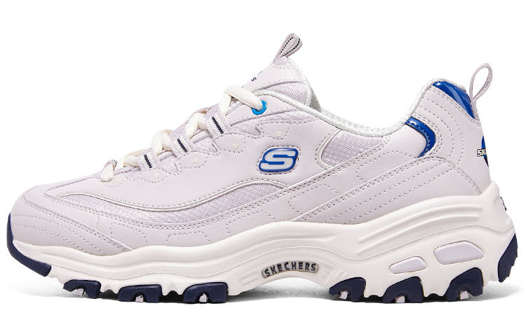 Skechers D'lites 1.0 Sneakers 'Purple White Blue' Women's