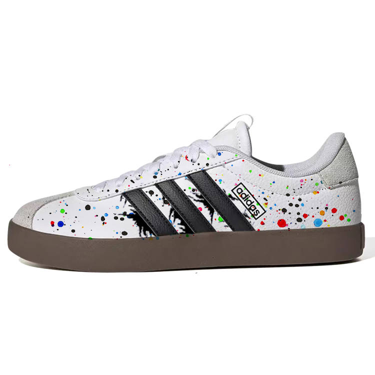 Adidas Adidas VL COURT 3.0 German Army Trainers Unisex Low Top White/Black