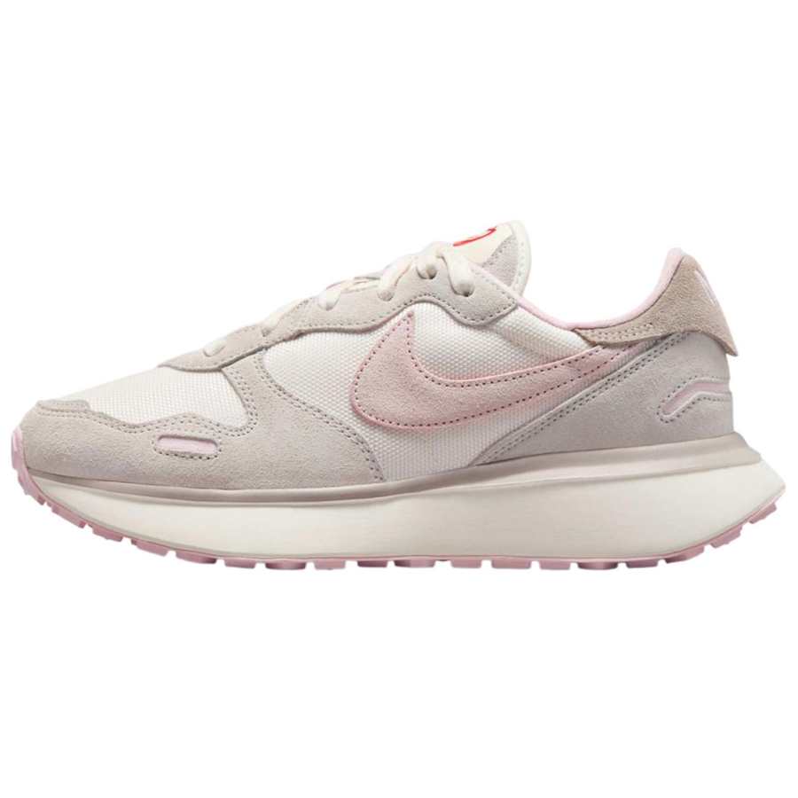 Nike Nike Phoenix Waffle Low top Casual Shoes Women's Gray White Pink