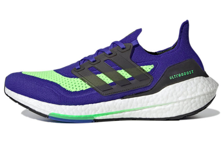 Adidas UltraBoost 21 Adidas 'Sonic Ink Screaming Green'