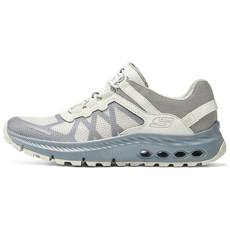 Skechers Glide Step Abrasion Resistant Breathable Low top Outdoor Shoes Women's Beige Gray