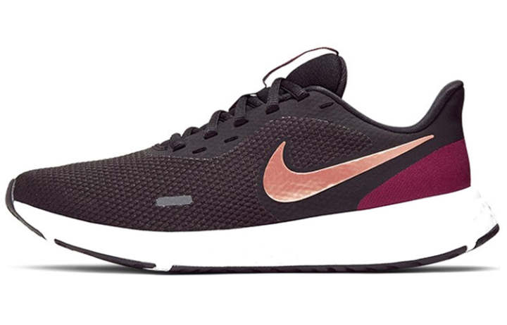 Nike Nike Revolution 5 Black/Purple/Gold Women's