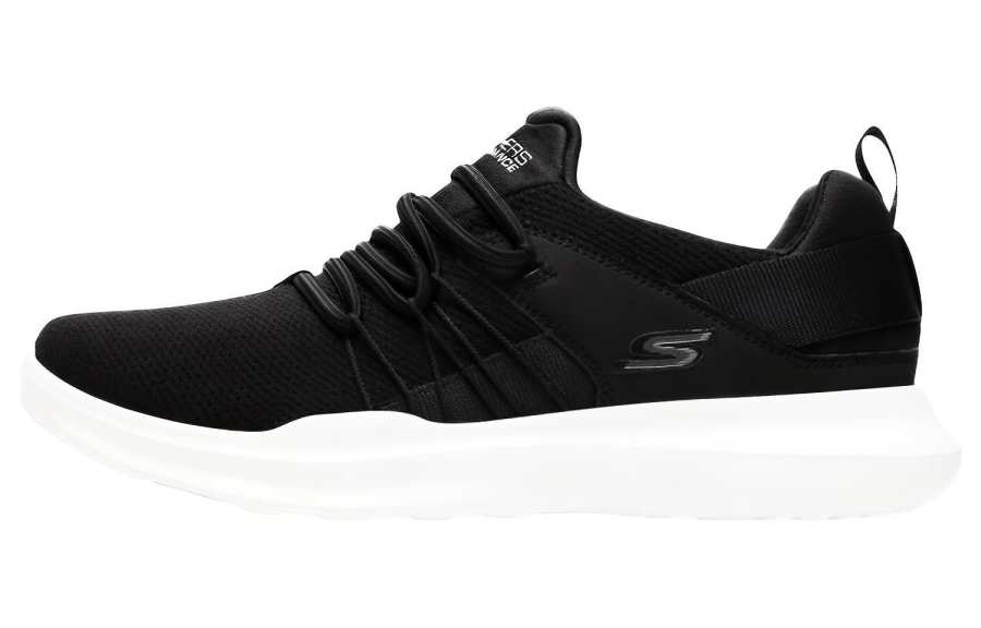 Skechers Go Run Mojo Comfortable Fabric Low top Casual Running Shoes Women's Black