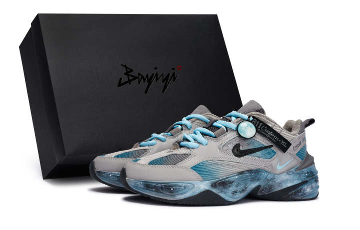 Nike Nike M2K Tekno SP 811 Manufacturing, Insomnia Blue, Special Shoe Box Abrasion Resistant Abrasion Resistant Low top