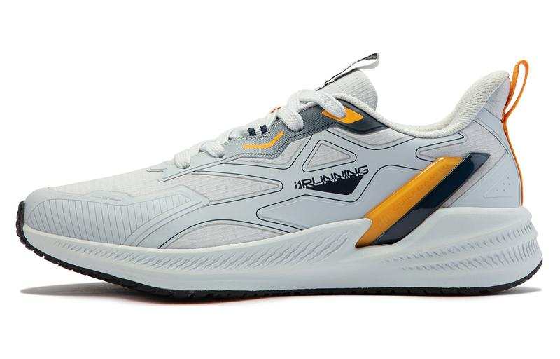 361° Rain Screen Water repellent Cushioning Rebound Low top Casual Running Shoes Men's Gray
