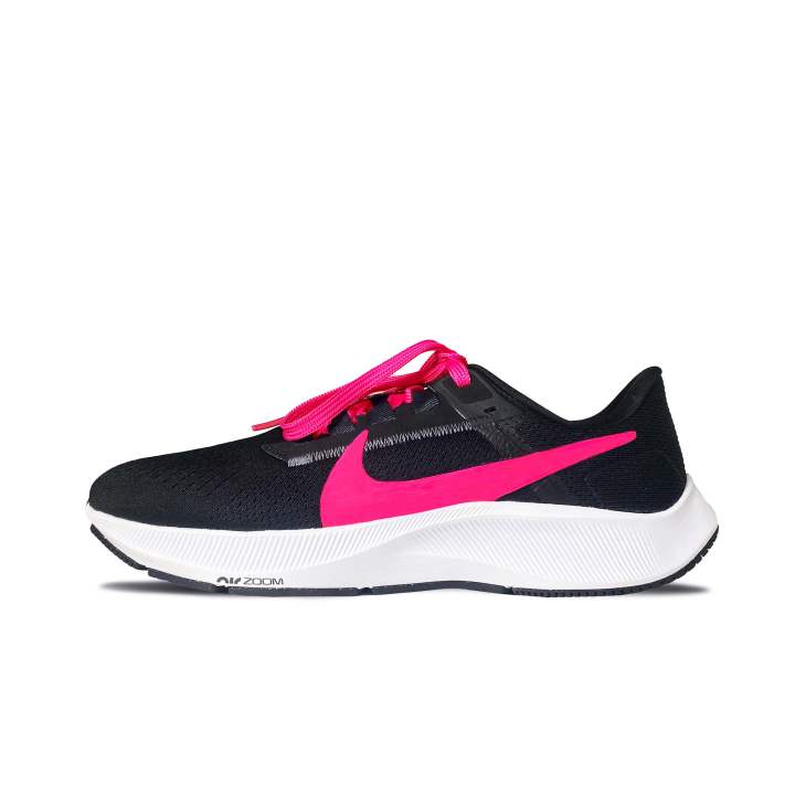 Nike Nike Pegasus 38 Abrasion Resistant Breathable Moisture Wicking Low top Running Shoes Men's Black Pink