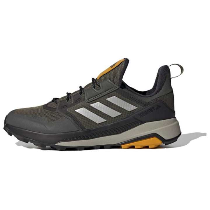 Adidas Adidas Terrex Trailmaker Slip Resistant Low top Athletic Shoes Men's Black Gray Yellow