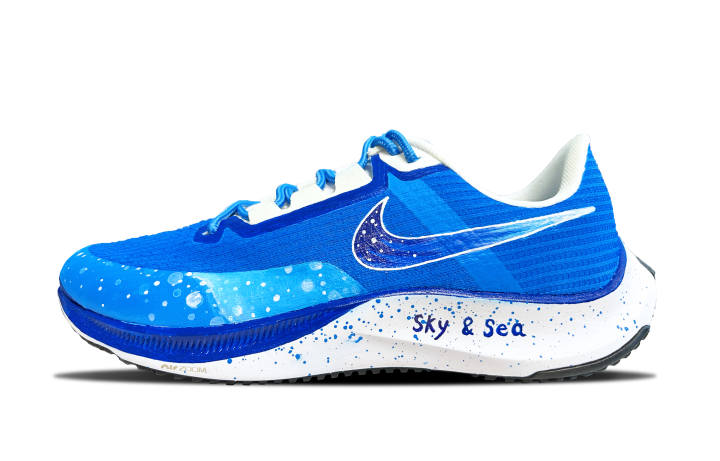 Nike Nike Zoom Rival Fly 3 Slip Resistant, Abrasion Resistant, Breathable, Lightweight Low top Running Shoes Men's Blue