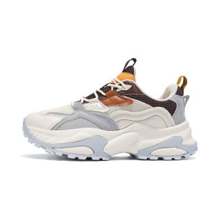 KYMOOU Cushioning Height Increasing Abrasion Resistant Slip Resistant Low top Chunky Sneakers Unisex