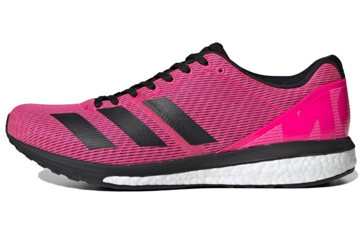 Adidas Adidas Adizero Boston 8 Wide 'Shock Pink Black'
