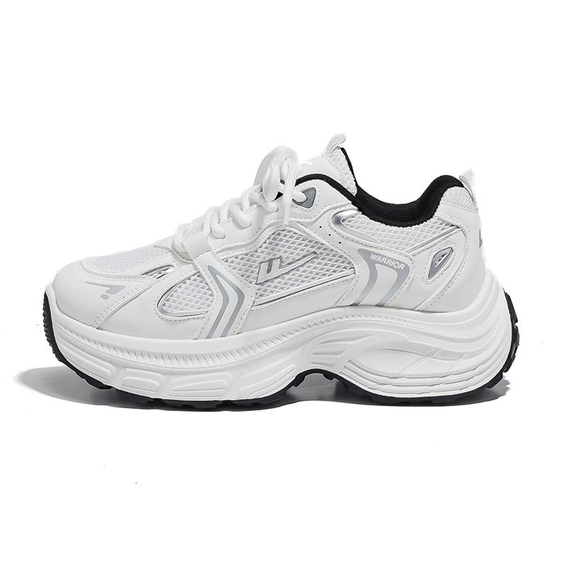 WARRIOR WARRIOR Low top Chunky Sneakers Women's White Silver