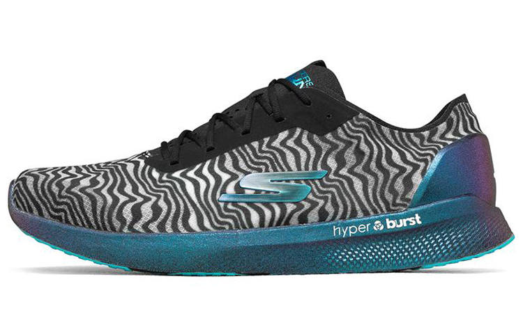 Skechers Skechers Speed 6 'Cloak Hyper Black Blue'