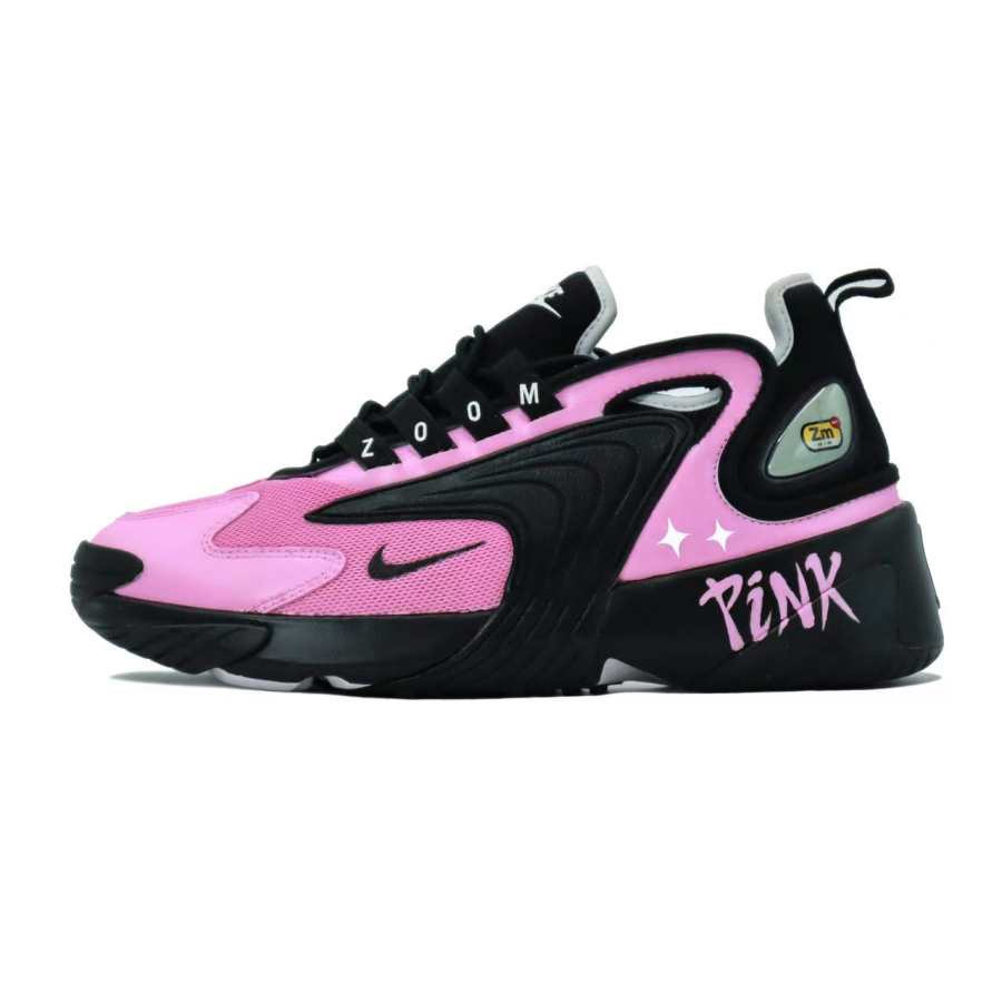 Nike Nike Zoom 2K Low top Running Shoes Women's Black Pink
