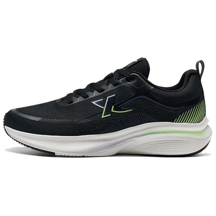 XTEP Cushioning Low top Running Shoes Women's Black Green