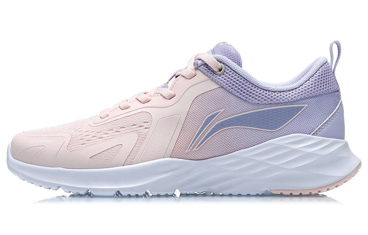 Li-Ning Li Ning Cushioning, Wear Resistant Low top Running Shoes Women's Purple Pink