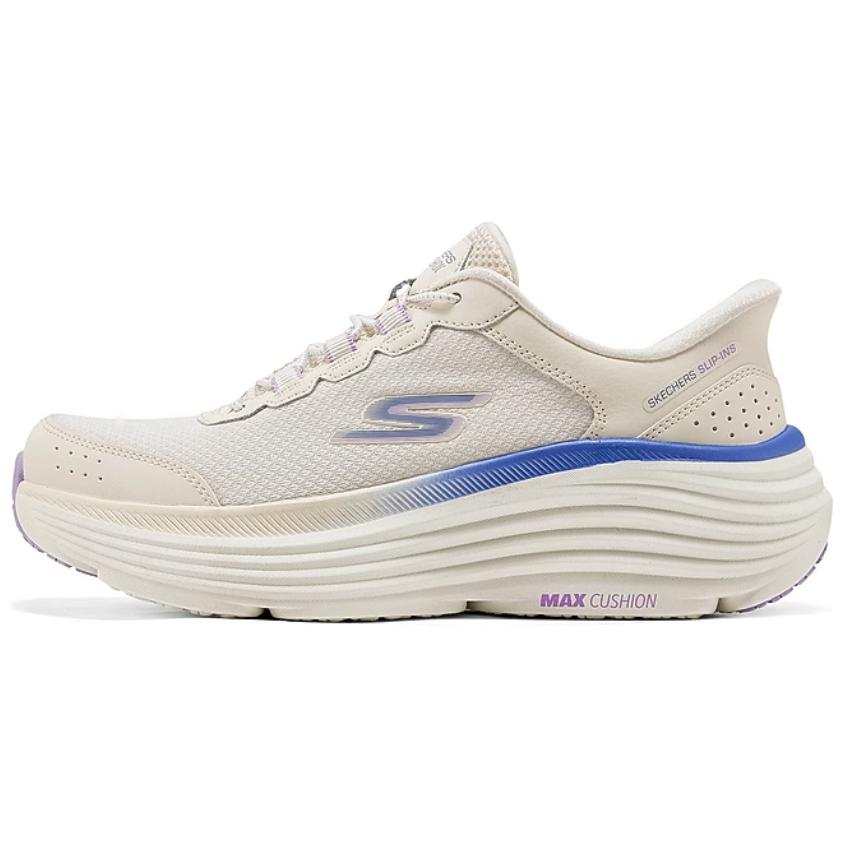 Skechers Slip Ins Low top Casual Running Shoes Women's Ecru