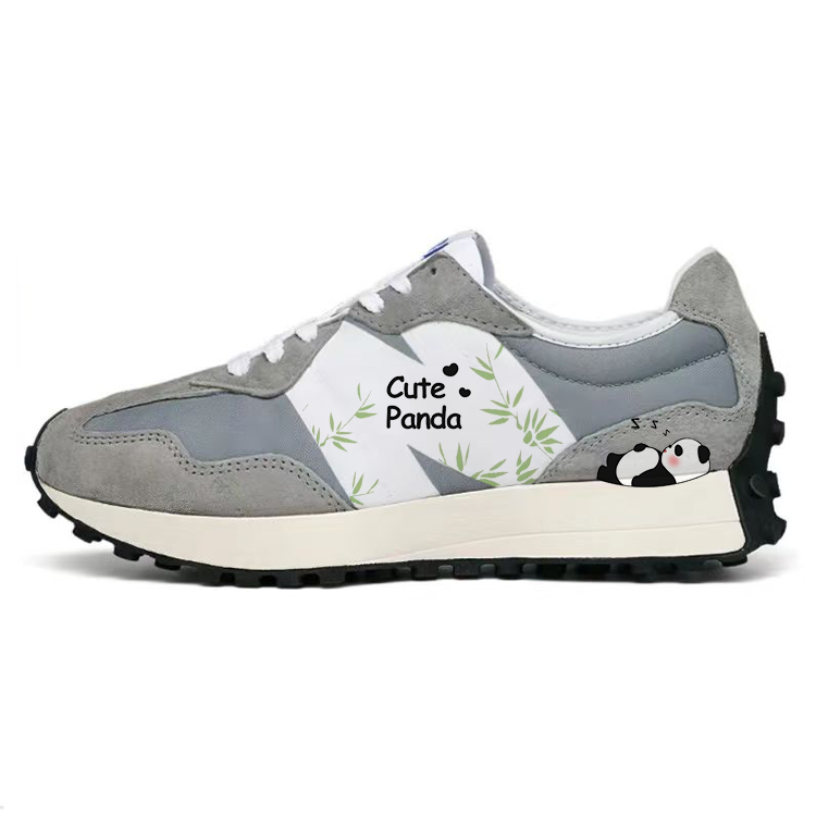 New Balance New Balance NB 327 Slip Resistant, Abrasion Resistant, Breathable Low top Running Shoes Unisex Gray White
