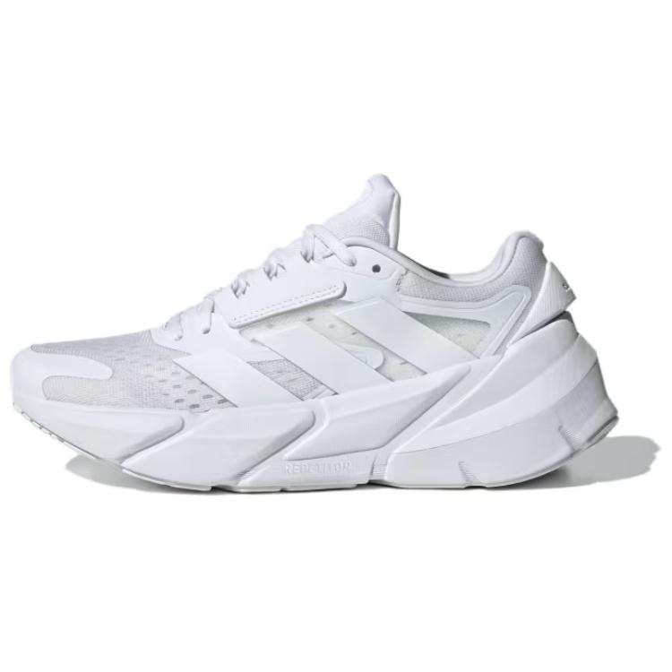 Adidas Adidas Adistar 2.0 Slip Resistant Abrasion Resistant Low top Long Distance Running Shoes Women's White
