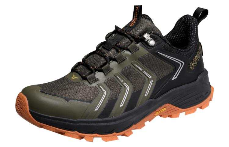 TOREAD.X Cushioning, Wear Resistant Low top Outdoor Shoes Men's Green Black