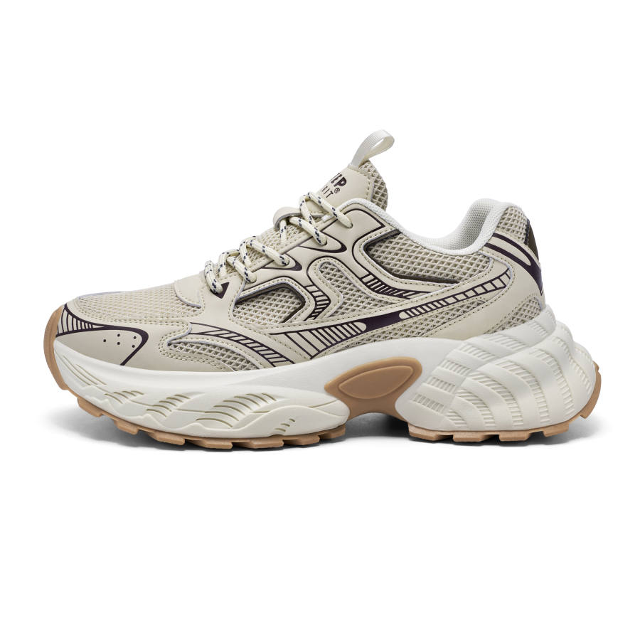 JEEP SPIRIT Low top Chunky Sneakers Men's Light Sandy