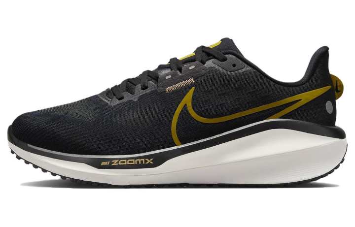 Nike Nike Air Zoom Vomero 17 Abrasion Resistant Low top Running Shoes Men's Black