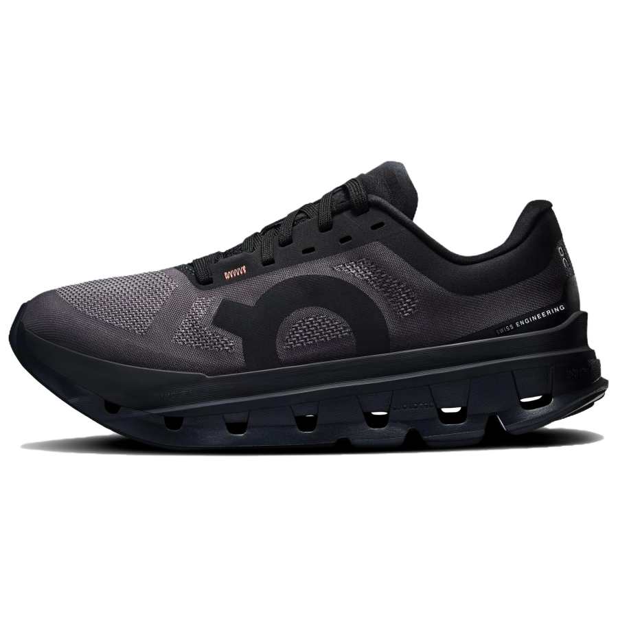 On Cloudflow 5 Breathable Low top Casual Running Shoes Men's Black