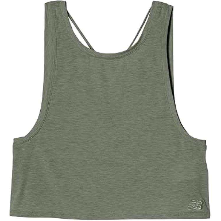 New Balance New Balance Tank Tops Women's Green Crew Neck Other