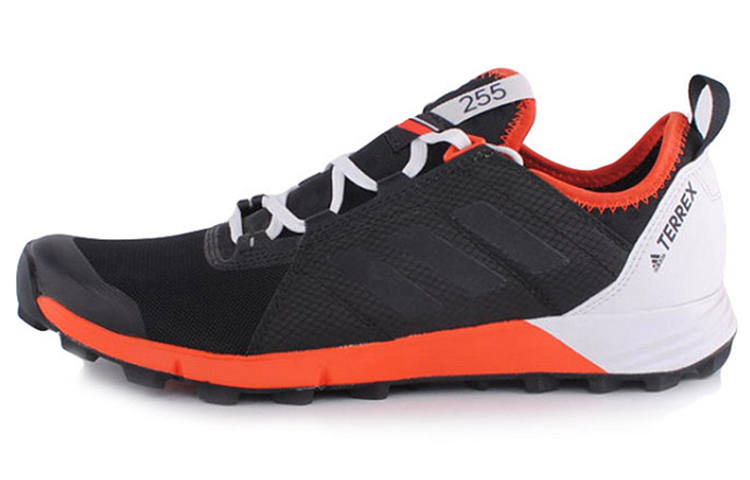 Adidas Adidas TERREX AGRAVIC SPEED Outdoor Slip Resistant Abrasion Resistant Low top Running Shoes Men's Graphite Gray