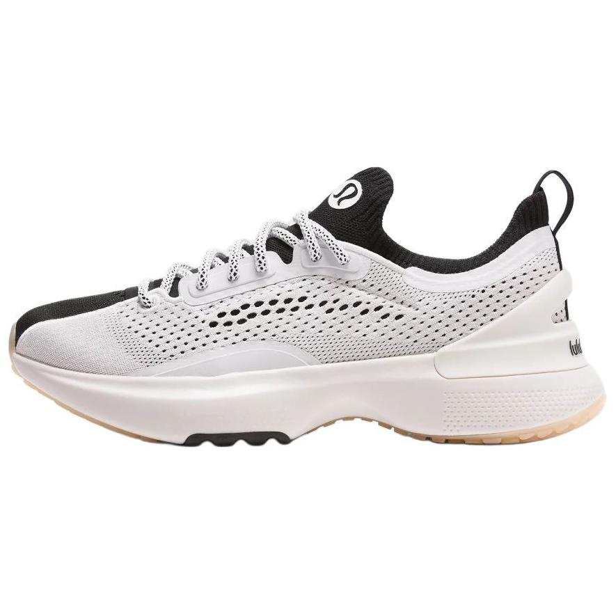 Lululemon Chargefeel Breathable Support Low top Training Running Shoes Women's White Black