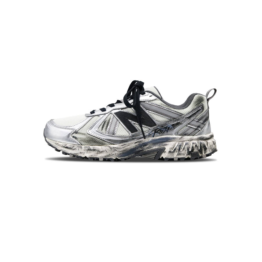 New Balance New Balance NB 410 V5 Breathable Low top City Commuting Running Shoes Unisex Black Silver