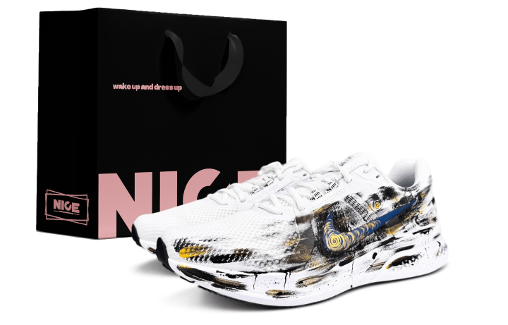 Nike Nike Run Swift 2 Abrasion Resistant Breathable Coverage Low top Running Shoes Men's Gold