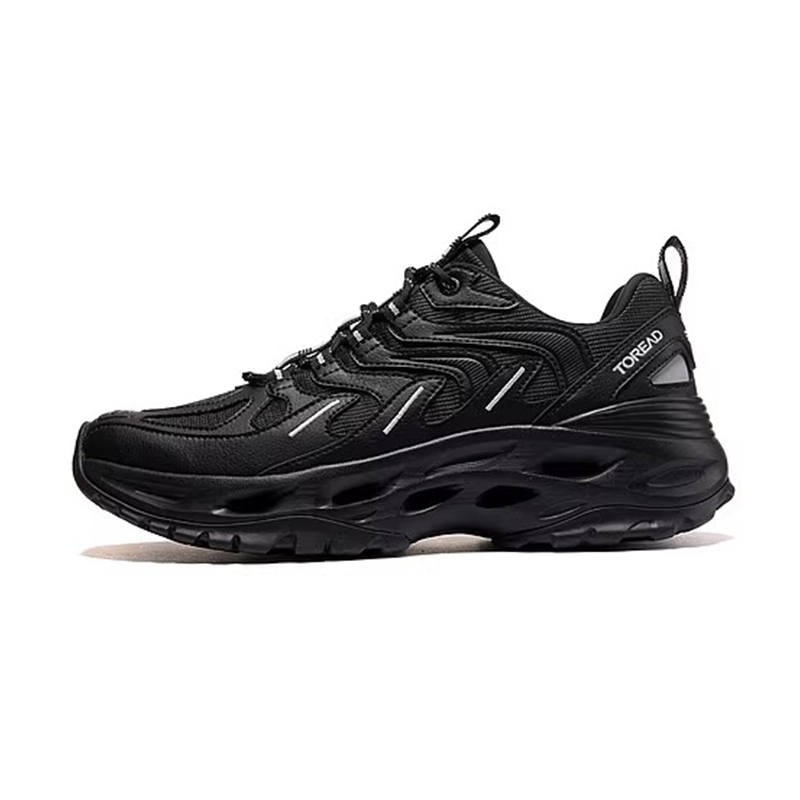 TOREAD Slightly Larger Size Low top Outdoor Shoes Men's Black, Gray