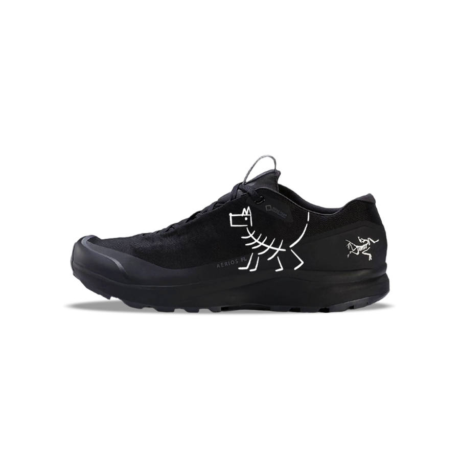 Arcteryx Arc'teryx Aerios FL Low top Casual Trail Running Training City Commuting Running Shoes Men's Black