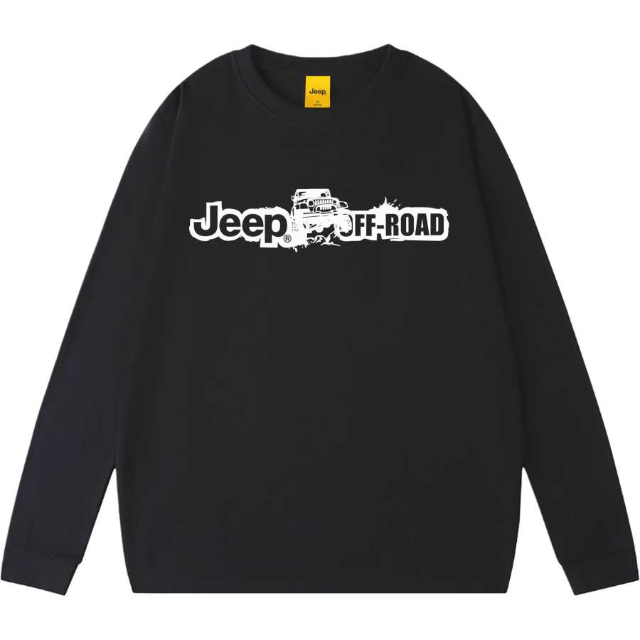 Jeep Sweatshirts Unisex Crew Neck Moderate Heavyweight