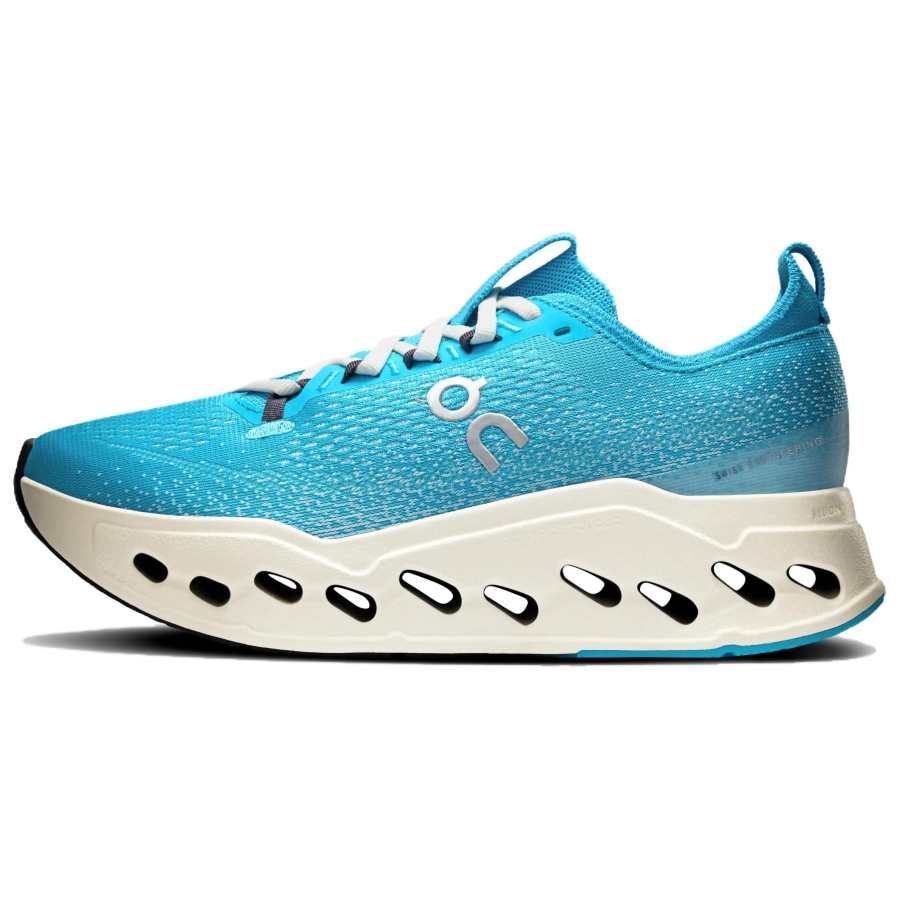 On Cloudsurfer Max Long Distance Running Training Running Shoes Women's Blue
