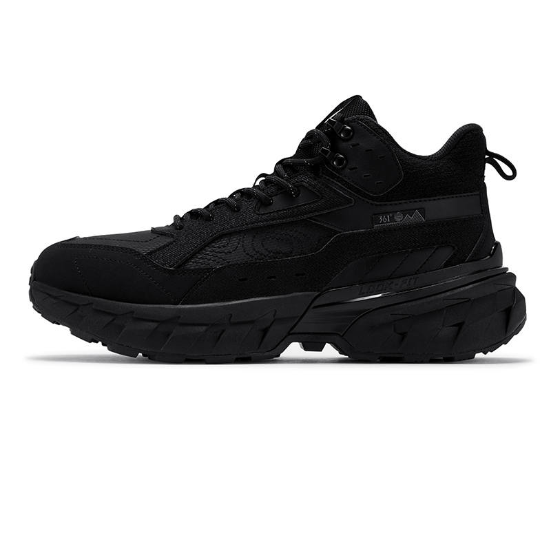 361° Hiking, Fleece Lined, Comfortable, Versatile Non Slip And Waterproof Mid top Running Shoes Men's