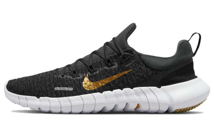Nike Nike Free Run 5.0 Next Nature 'Dark Smoke Grey Metallic Gold Coin' Women's