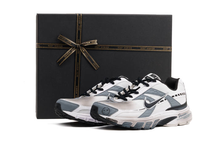 Nike Nike Initiator Abrasion Resistant Abrasion Resistant Low top Casual City Commuting Running Shoes Unisex White Gray