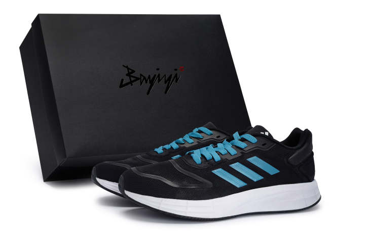 Adidas Adidas DURAMO LITE 2.0 Slip Resistant Abrasion Resistant Low top Running Shoes Women's Black Blue