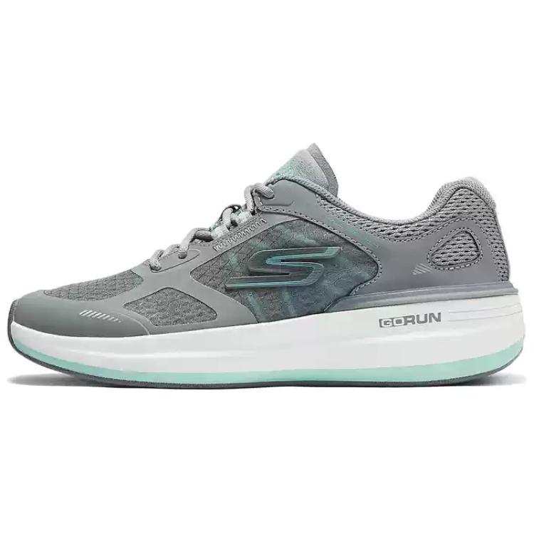 Skechers GO RUN PULSE 2.0 Abrasion Resistant Abrasion Resistant Low top Casual Running Shoes Women's Gray Blue