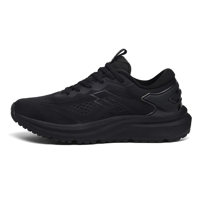 LOTTO Cushioning Slip Resistant Abrasion Resistant Support Rebound Low top Carbon Plate Running Shoes Men's Black