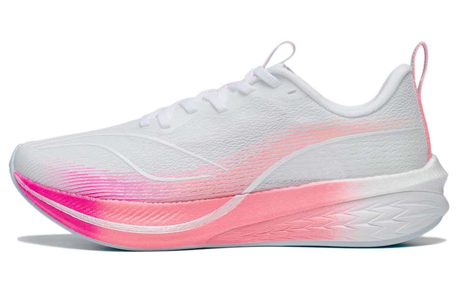 Li-Ning Li Ning Red Hare 6 Pro Slip Resistant, Abrasion Resistant, Breathable Low top Sprint Running Shoes Men's White