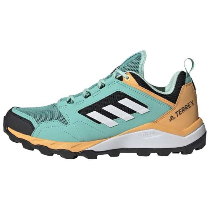 Adidas Adidas Terrex Agravic Running Shoes Women's Low Top Blue/Yellow/Black/White
