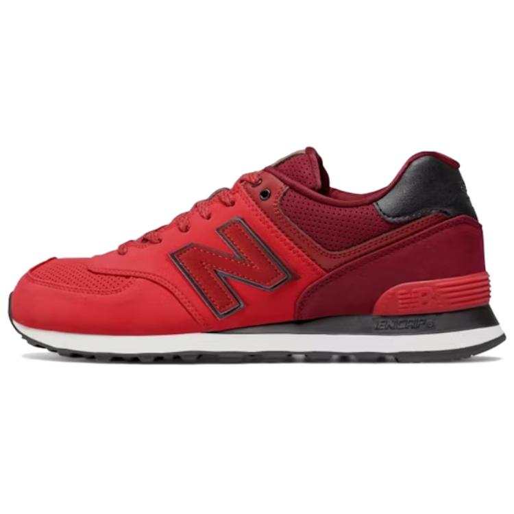 New Balance New Balance NB 574 Abrasion Resistant Low top Running Shoes Men's Dark Red